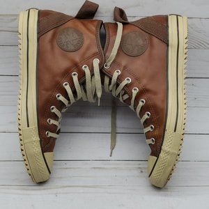 Converse Leather Chuck Taylor Hollis Hi Pinecone